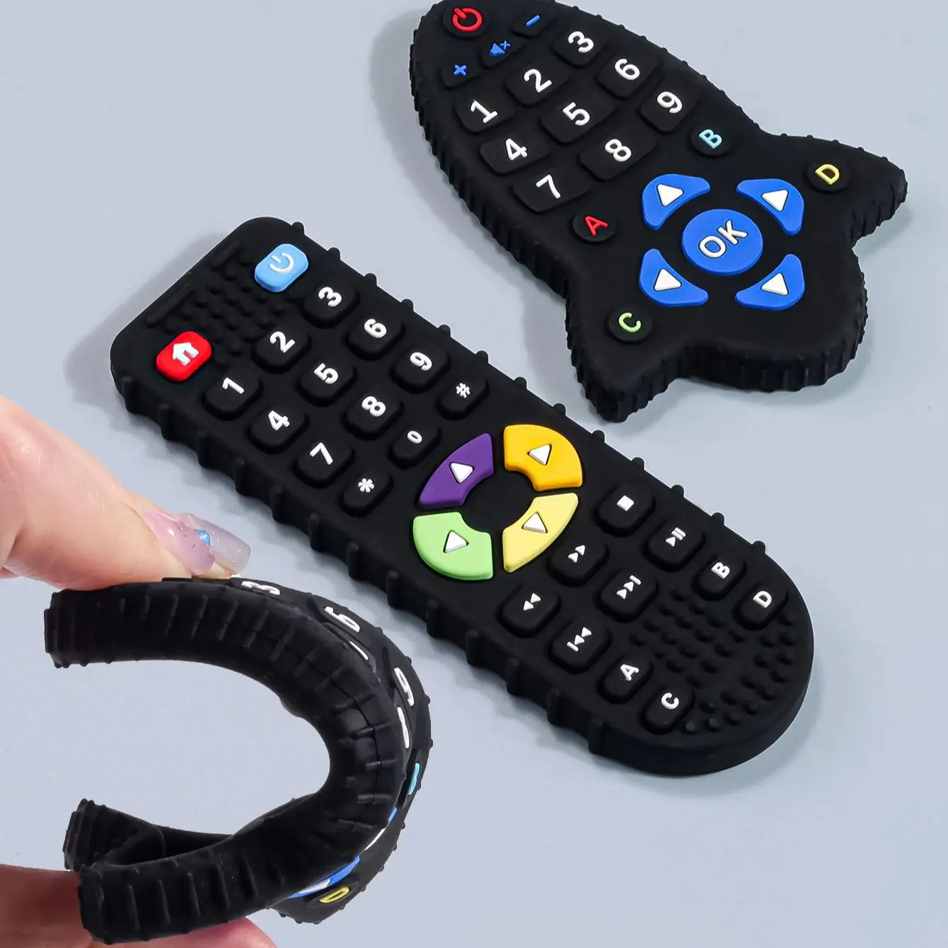 Baby Silicone Remote Control