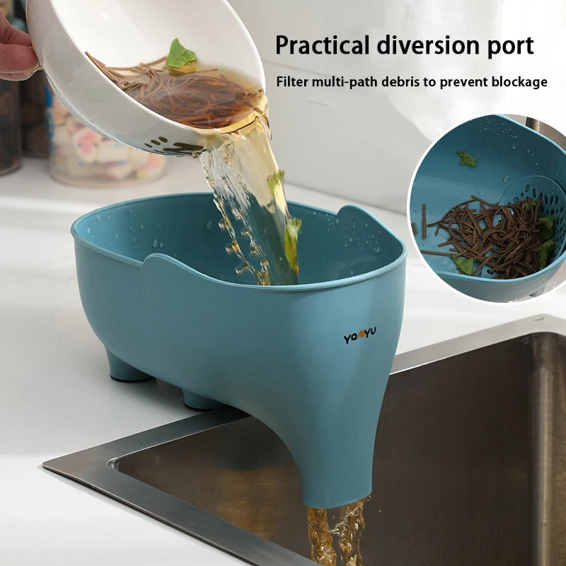 Tuti Elephant Drain Basket